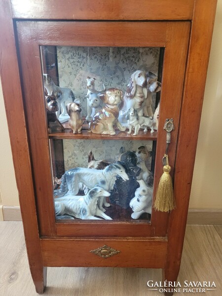 Antique French small display case