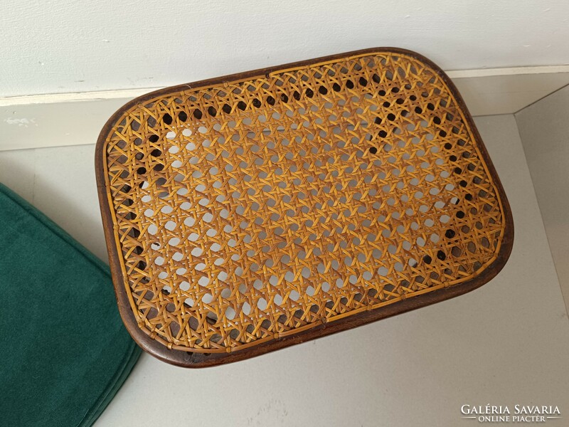 Antik Thonet Austria bútor kis szék lábtartó láb zsámoly Nábytok Thonet 496 8323