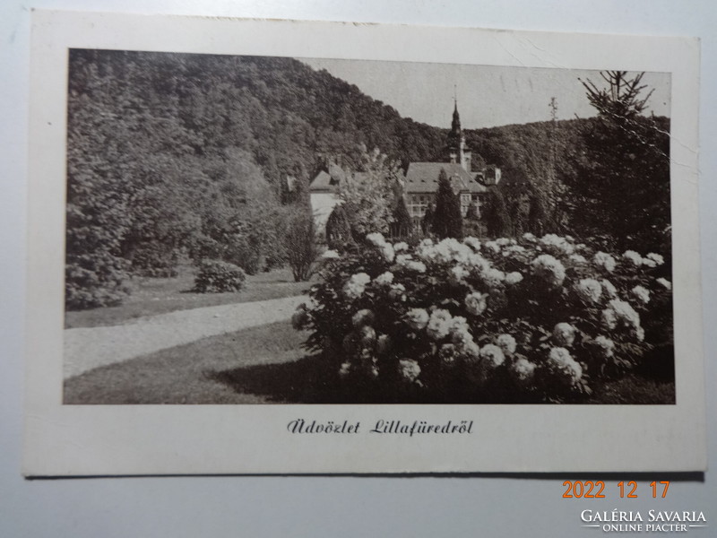 Old postcard: Lillafüred (50s)