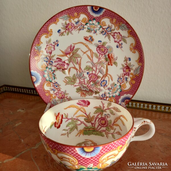 Antique faience tea set