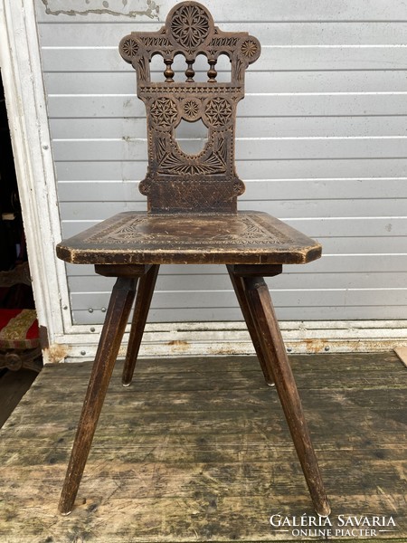 Antique carved chair