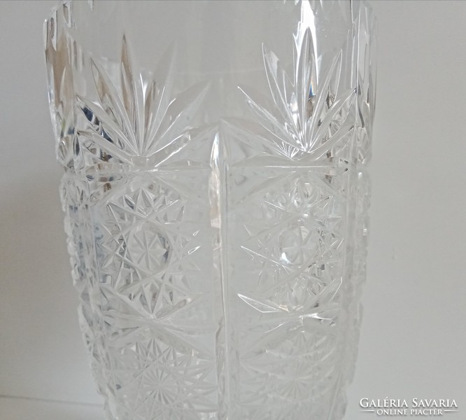 20 cm-es Ólomkristály váza