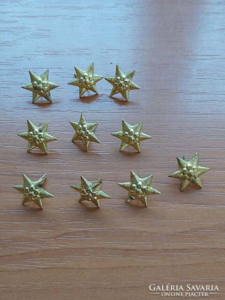 Mh 10 pcs 17 mm 6-pointed flag star # + zs