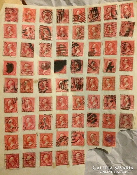 Usa early stamps sheet