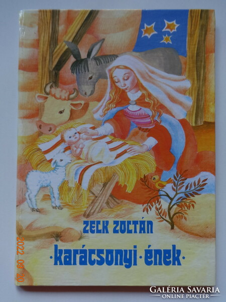 Zoltán Zelk: Christmas song - with butcher's martha drawings, fold-out pages