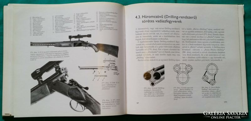 József Hardy: about hunting weapons for hunters > hunting skills > weapons, equipment