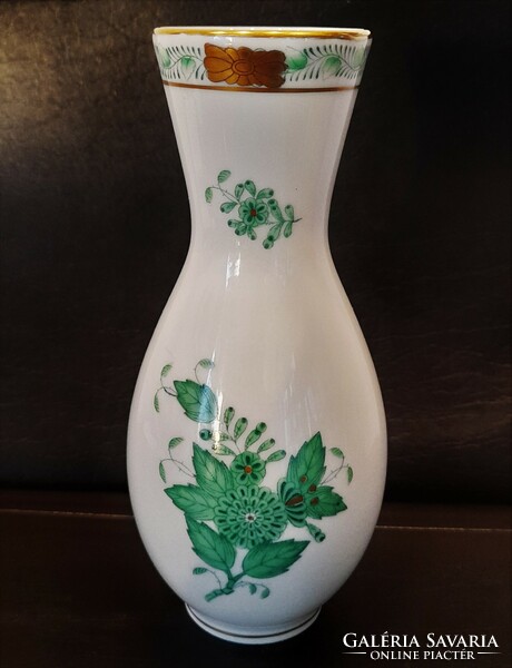 Apponyi mintás Herendi váza - 15 cm magas.