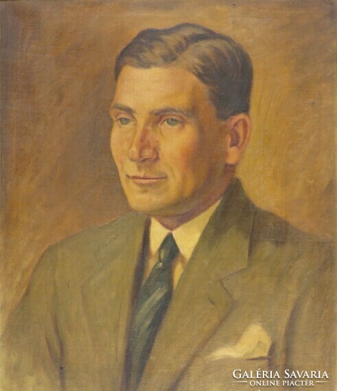 Mihály Gyula festménye Dr.Miltényi Béla portré!