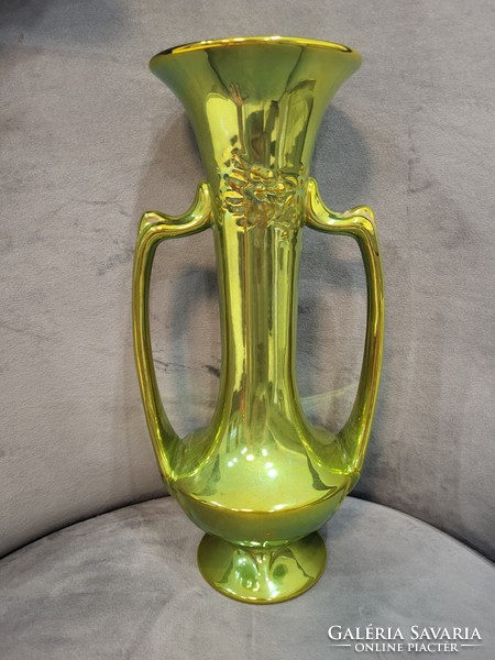 Zsolnay eozin rare cup vase