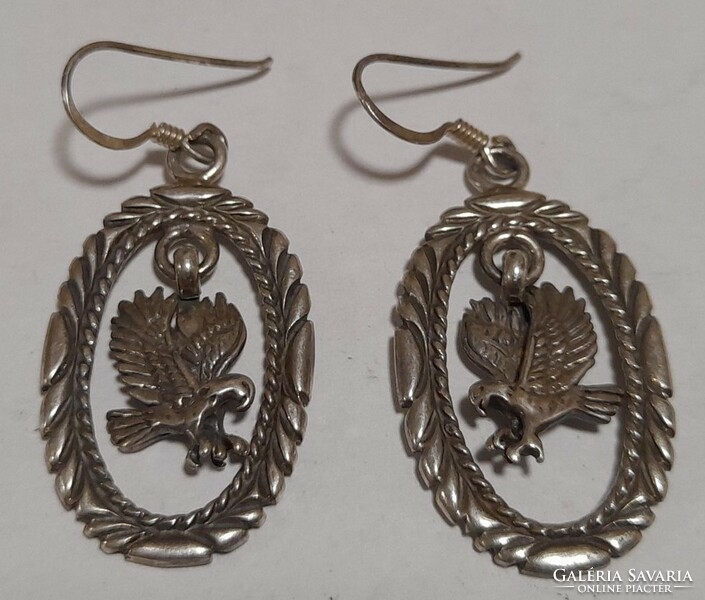 925 Silver eagle earrings