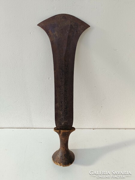 Antik afrikai maszáj vas fegyver kard kés 8160