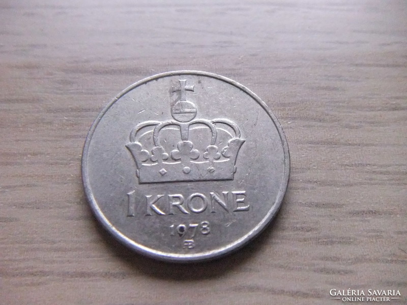 1 Krone 1978 Norway