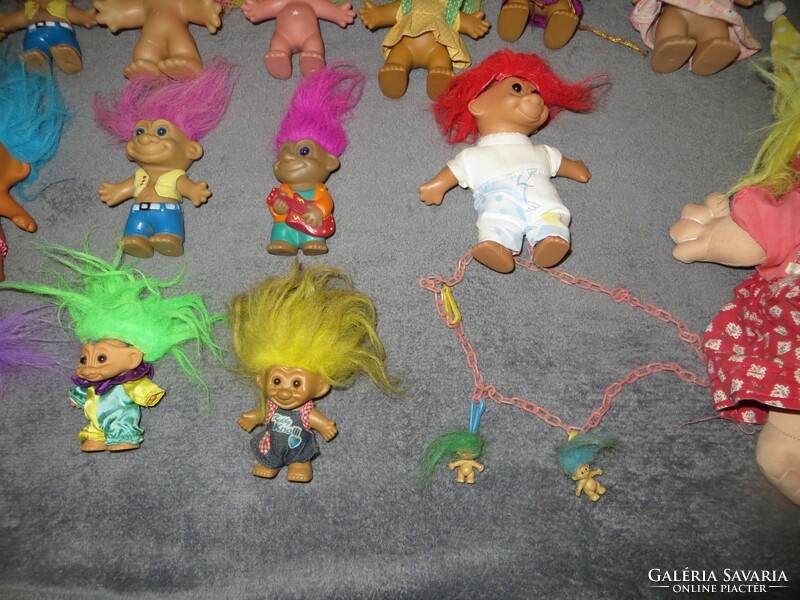 39 retro troll dolls