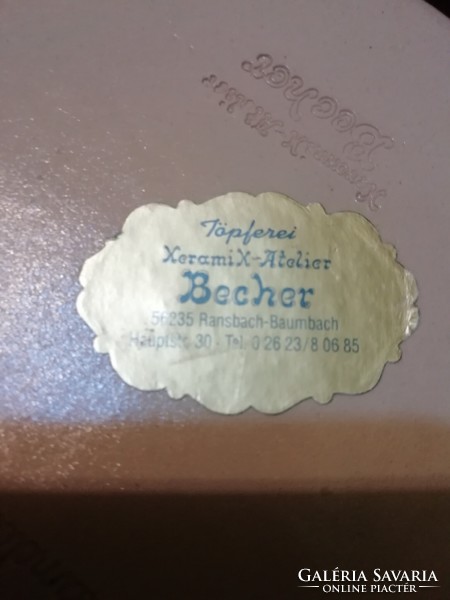 Becher kiöntő hibátlan állapotban 27 cm magas