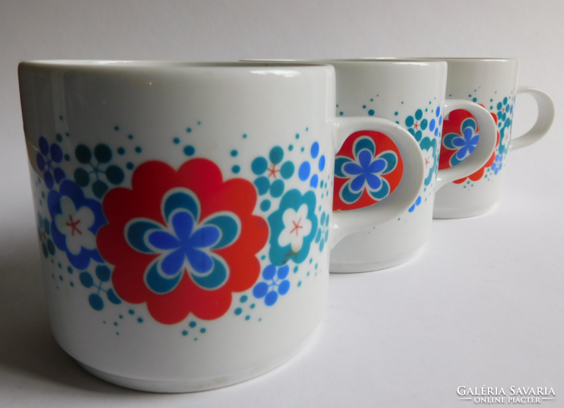 Alföldi mugs with canteen pattern - 3 pieces