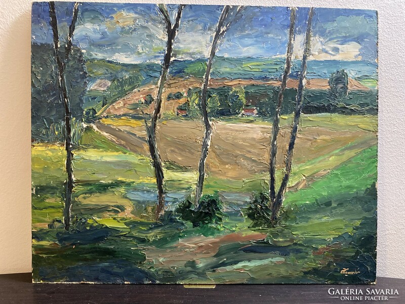 Gyula Huszár: landscape