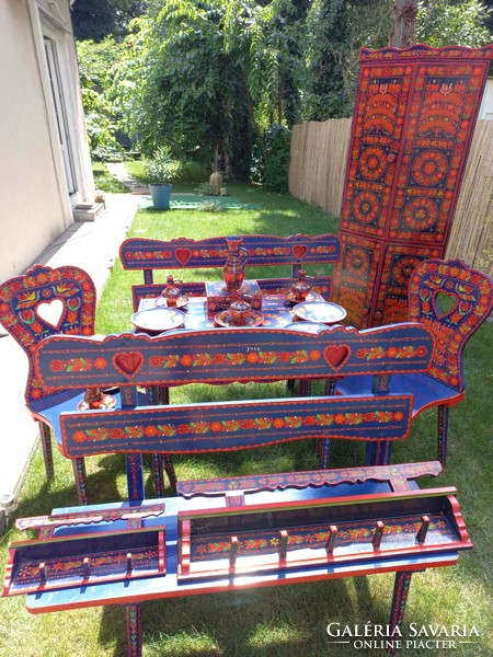 Hartai hand painted furniture set