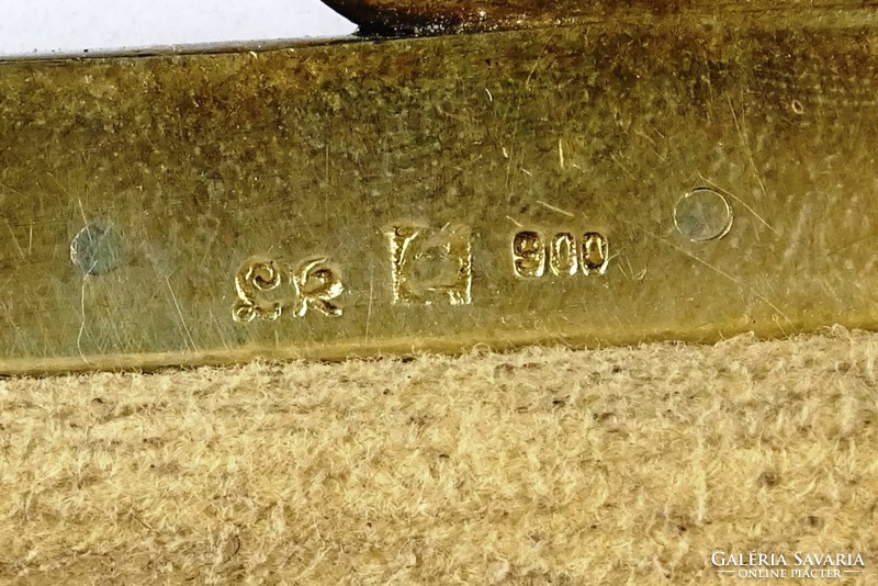 0J843 Antik jelzett ezüst színházi táska 212g