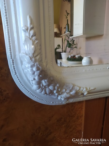 Old painted mirror