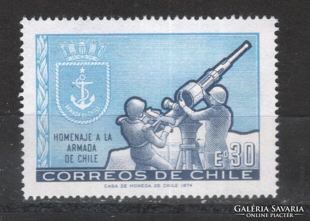 Chile 0400 mi 799 0.30 euro postal clear