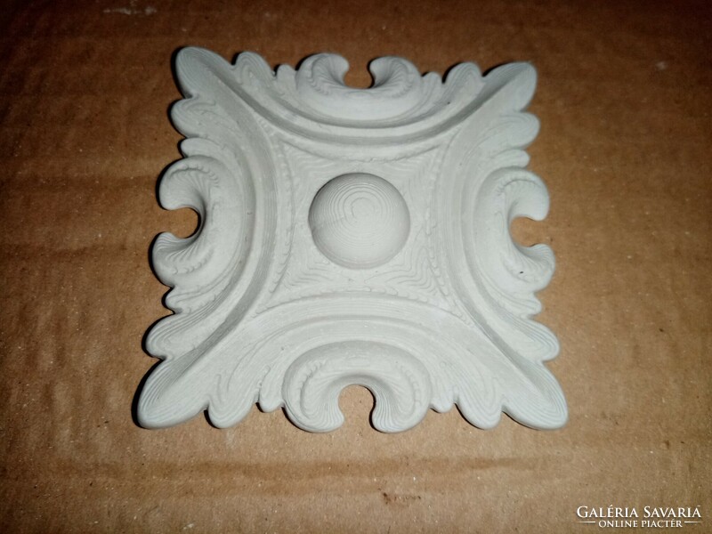 Plaster rosette mold 70x70 mm