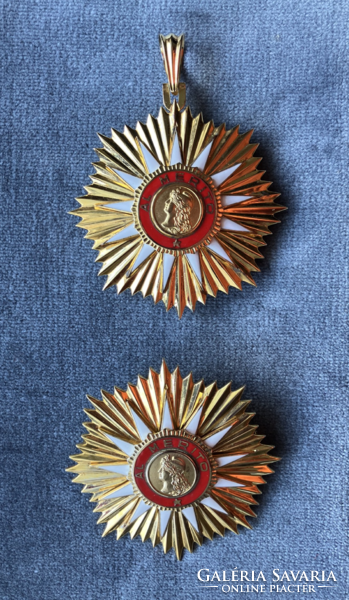 Argentine Grand Cross of the Order of May with shoulder ribbon and star