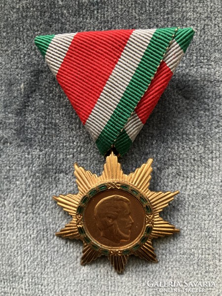 Magyar Szabadság Érdemrend 1957 kitüntetés bronz fokozat