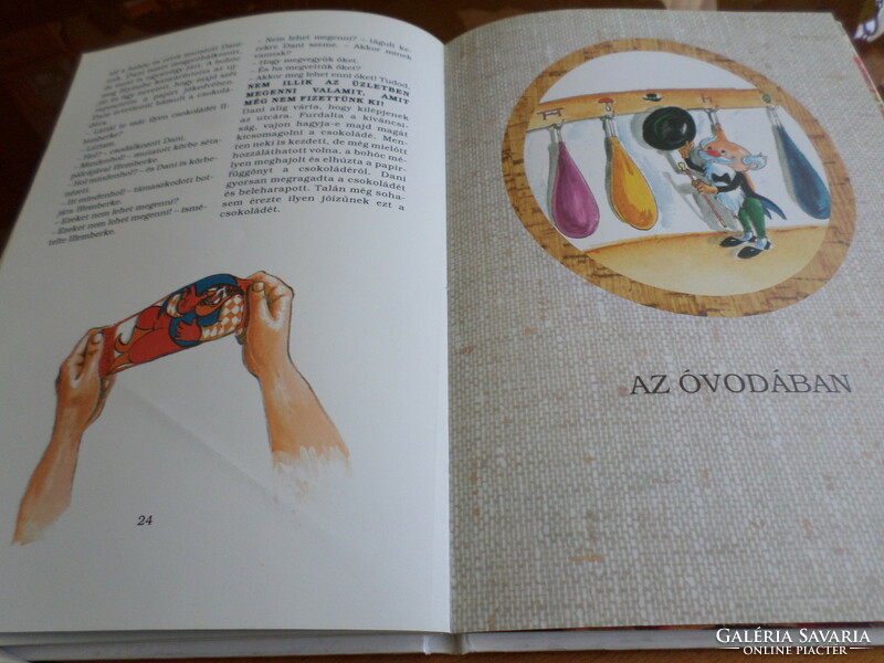 Rare! The stories of Szilvia Dallos in Kindergarten were drawn by Martsa Piroska, 1998