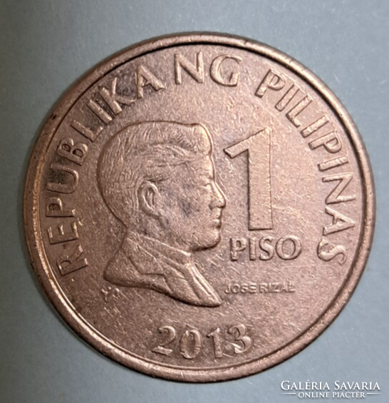 Fülöp-szigetek 1 Piso 2013 JOSE RIZAL (399)