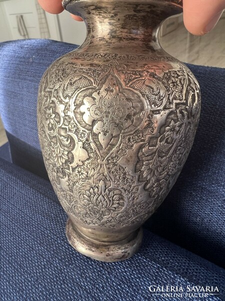 Antik Irán ezüst váza
