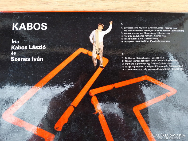 Kabos László - Kabos (LP) kifogástalan állapotban (EX/EX) 1985