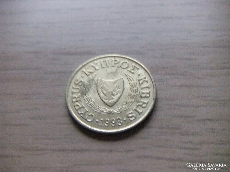 5 Cents 1993 Cyprus