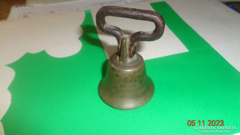 Bell bell, brodz forged iron with support part 5 x 5 cm + pliers