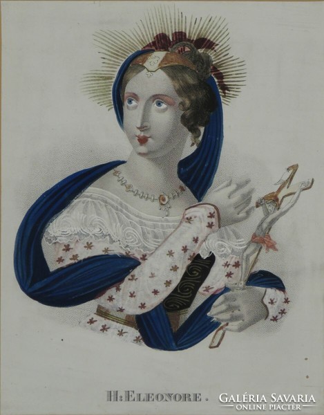 German artist around 1800: st. Eleanor