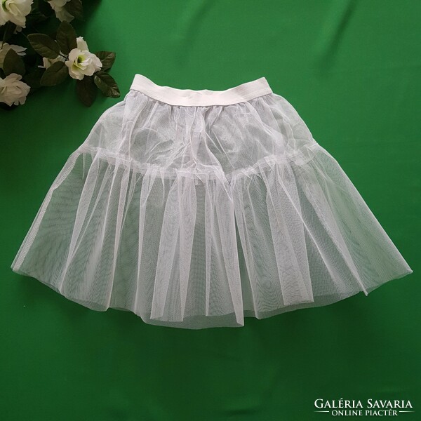New, custom-made ruffled children's short petticoat