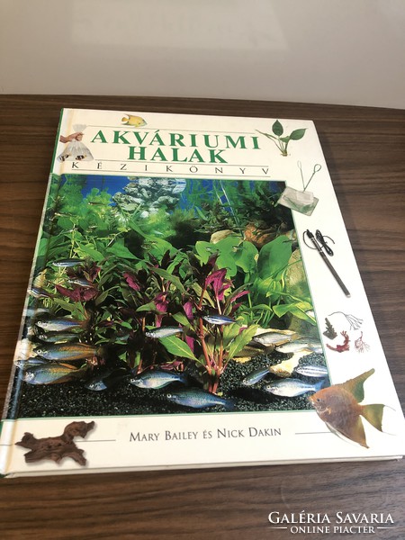 Akváriumi halak kézikönyv akvarisztika hal díszhal akvárium könyv