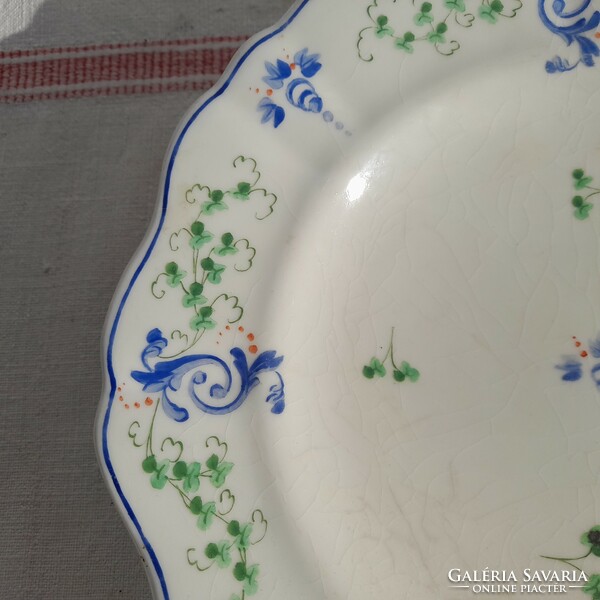 ALT WIEN porcelán tányérok, 1851-1858-ból, korabeli biedermeyer
