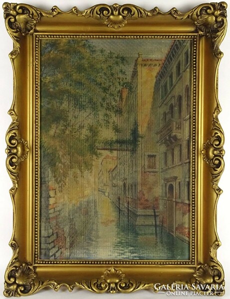 1P821 XX. századi festő : Velencei hangulat