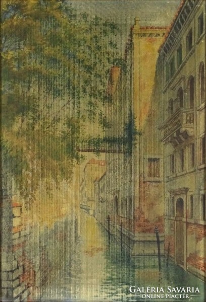 1P821 XX. századi festő : Velencei hangulat