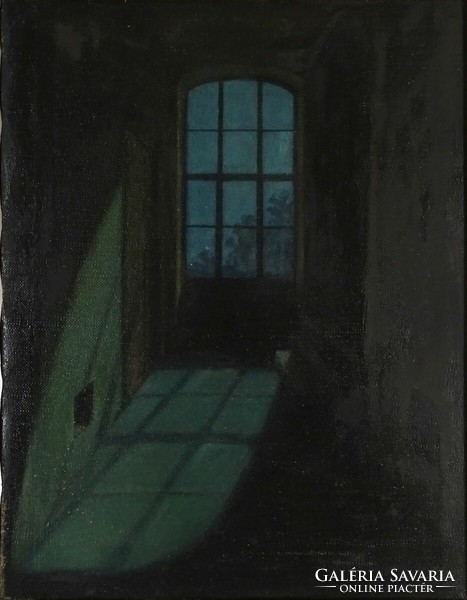 1P826 xx. Century painter: by moonlight
