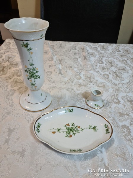 Hollóházi porcelánok vegyesen