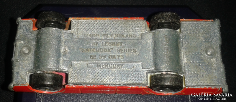 Matchbox superfast mercury wagon no 59 England 1968-69