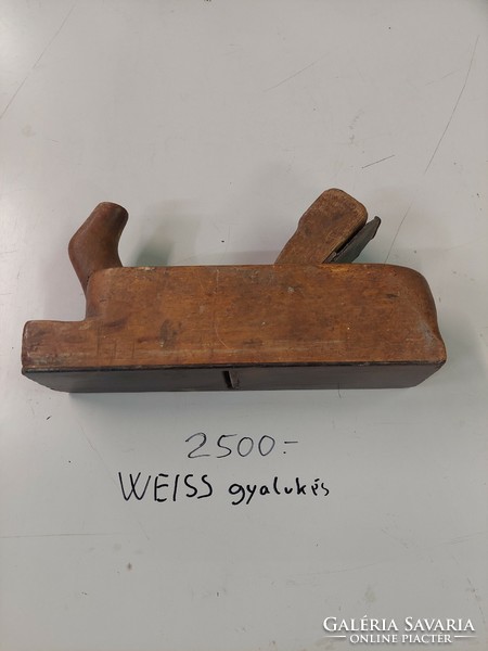 Old carpentry tool planer weiss