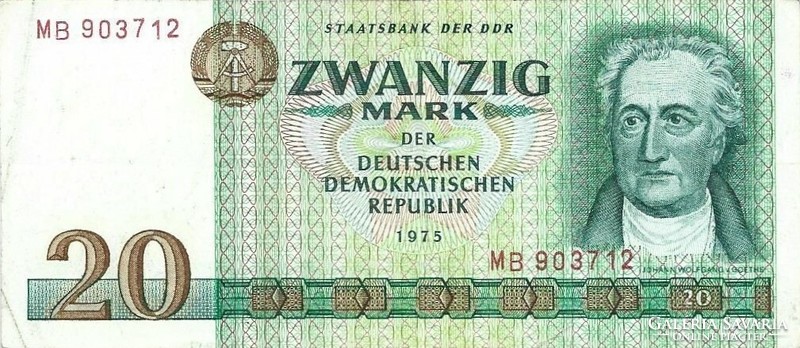 20 Mark 1975 ndk Germany 3.