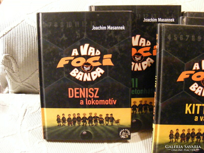 A vad foci banda 1-5. kötet Joachim Masannek