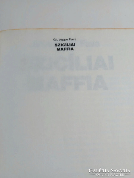 Giuseppe Fava - Szicíliai maffia