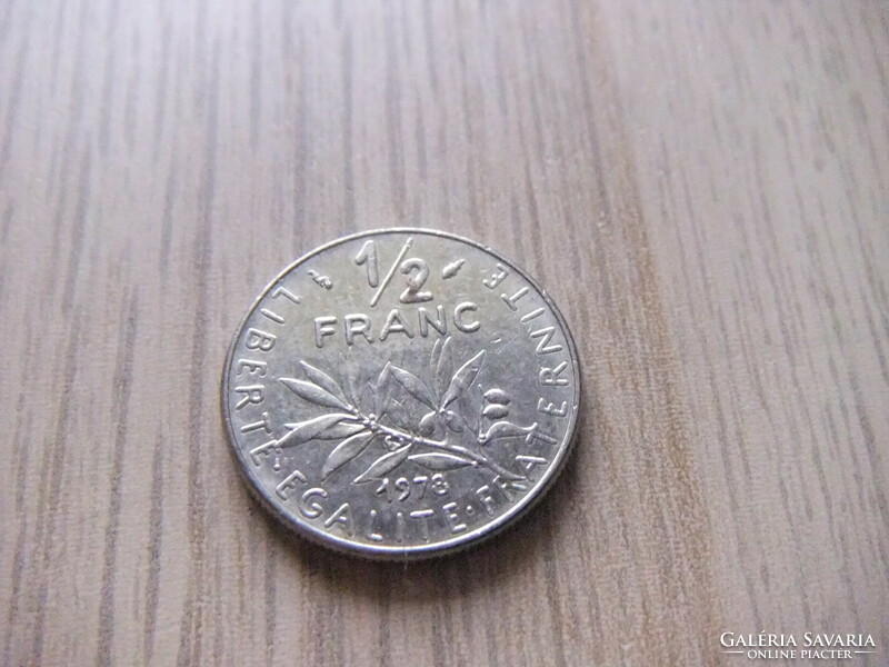 1/2 Franc 1978 France