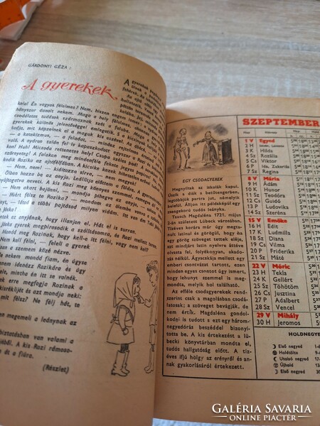 Okos Kata kalendárium 1957
