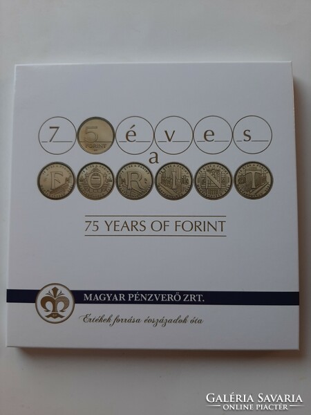 2021 Traffic series pp 75 years of the forint, number of 1750 copies