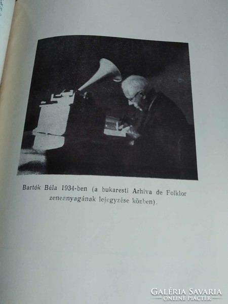 Julia Szegő: Béla Bartók, folk song researcher, 1955